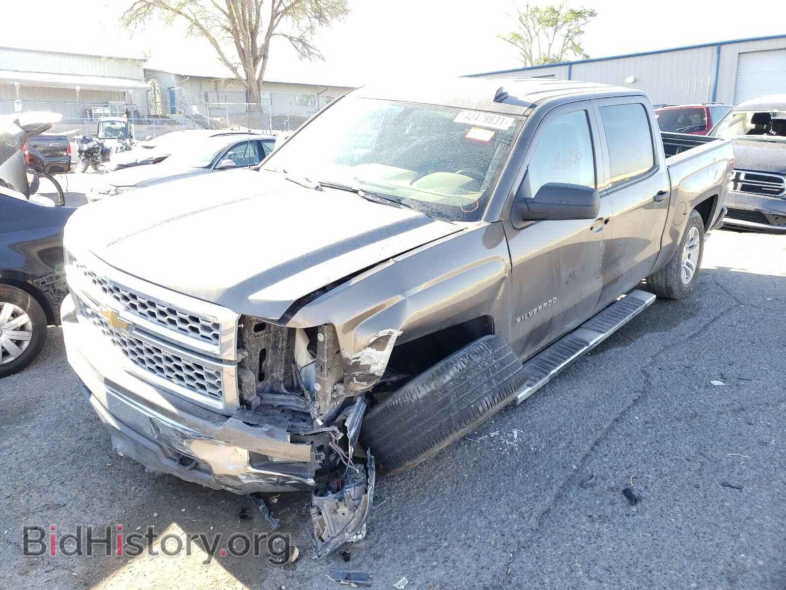 2014 CHEVROLET SILVERADO - VIN: 3GCUKREC3EG198448 - Фото 2