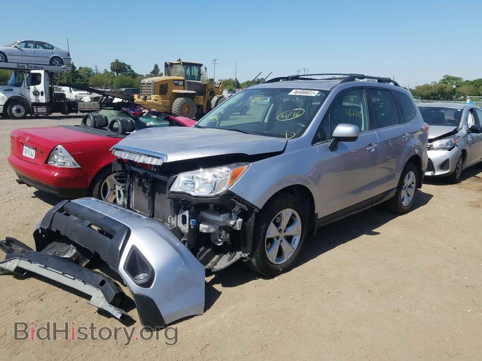2016 SUBARU FORESTER - VIN: JF2SJARC6GH525456 - Фото 2