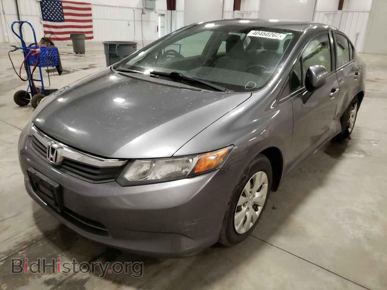 2012 HONDA CIVIC - VIN: 19XFB2F53CE310366 - Фото 2