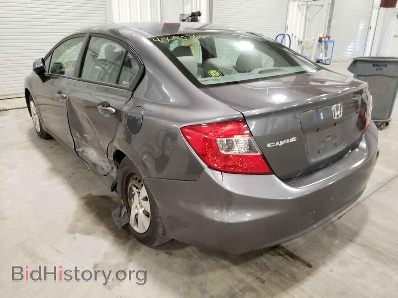 2012 HONDA CIVIC - VIN: 19XFB2F53CE310366 - Фото 3