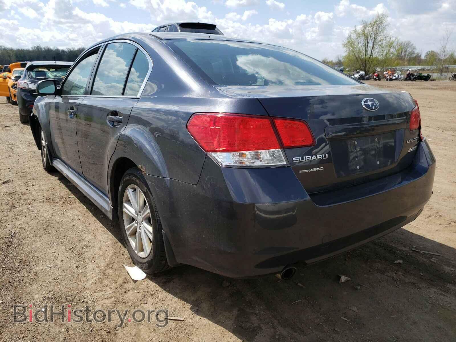 2011 SUBARU LEGACY - VIN: 4S3BMBB68B3250937 - Фото 3