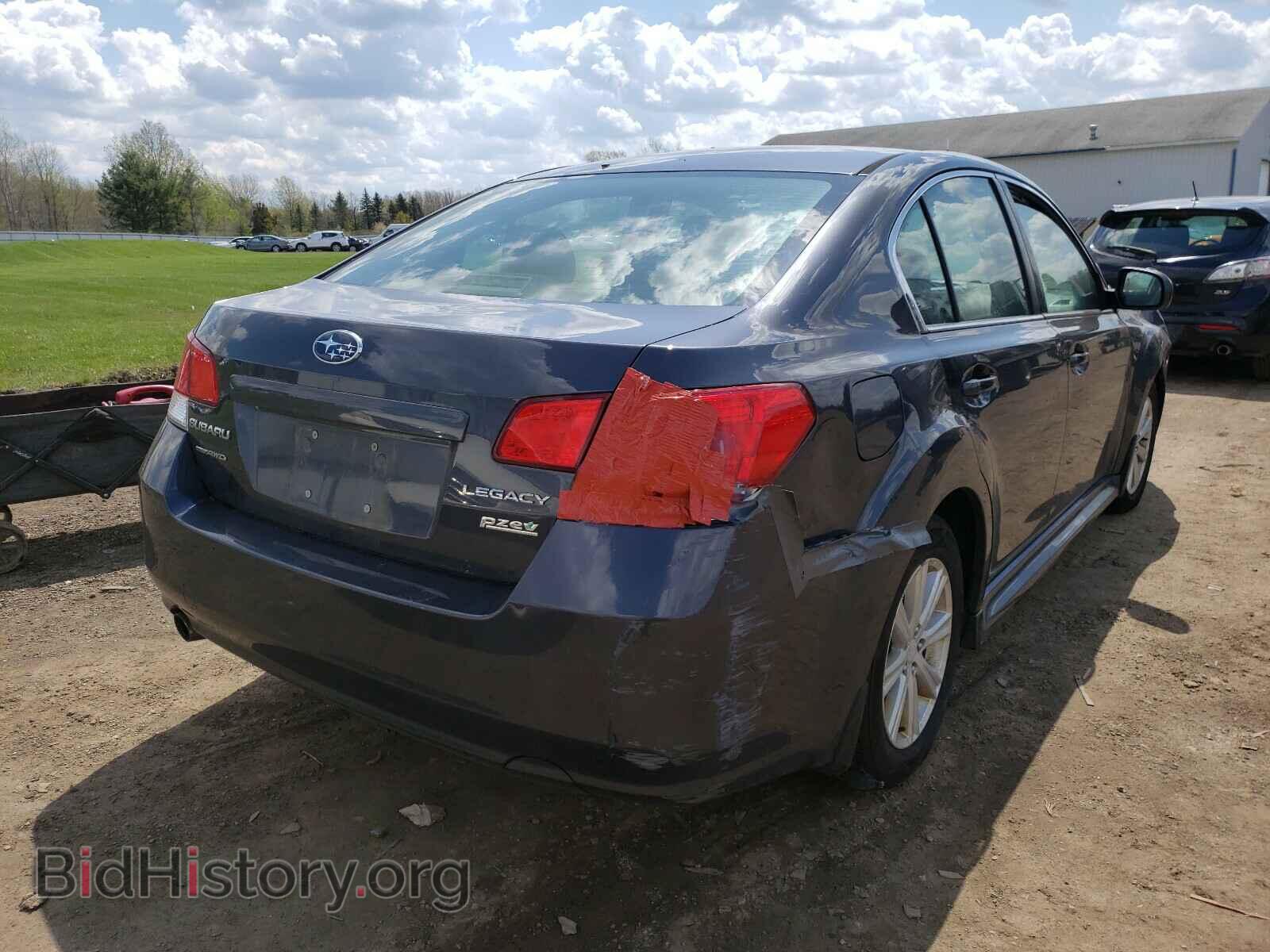 2011 SUBARU LEGACY - VIN: 4S3BMBB68B3250937 - Фото 4