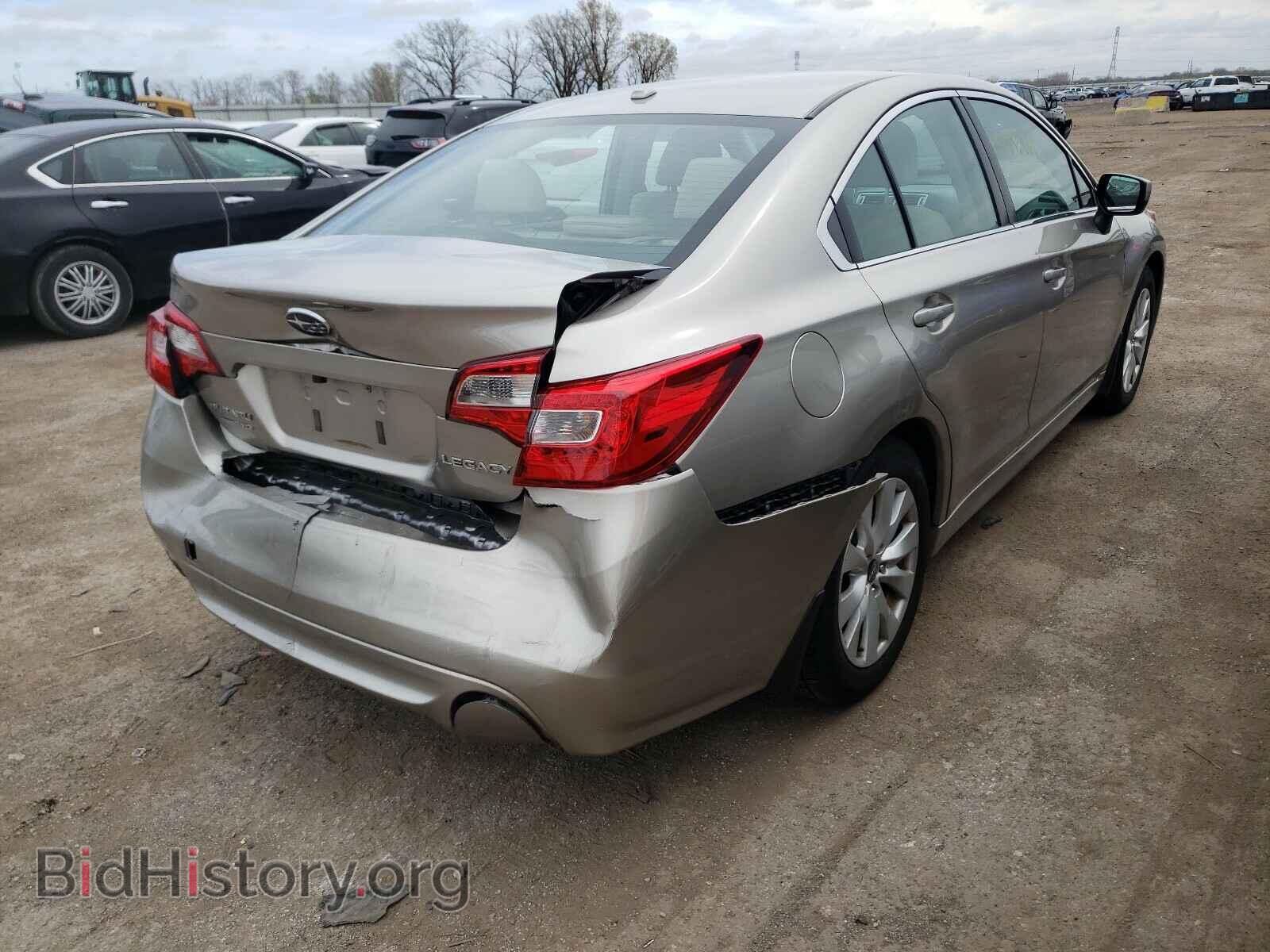 2015 SUBARU LEGACY - VIN: 4S3BNBC65F3039342 - Фото 4
