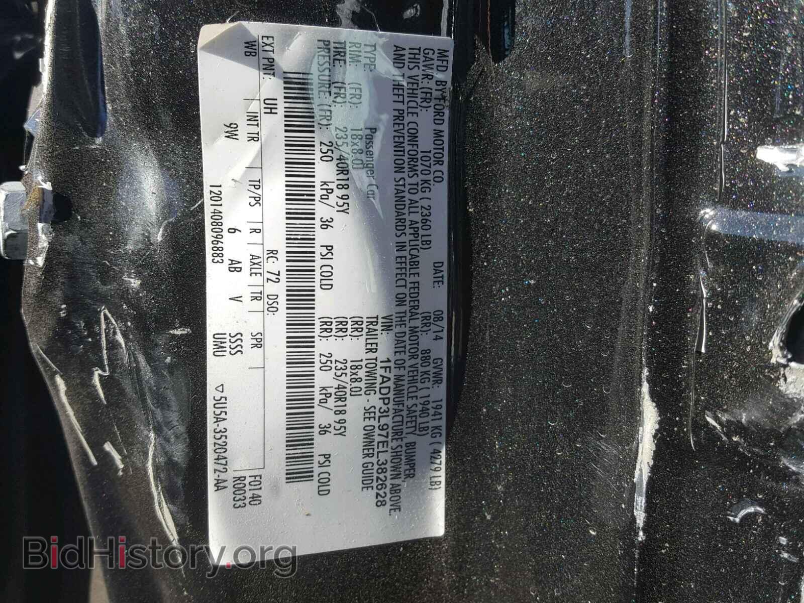 2014 FORD FOCUS - VIN: 1FADP3L97EL382628 - Photo 10
