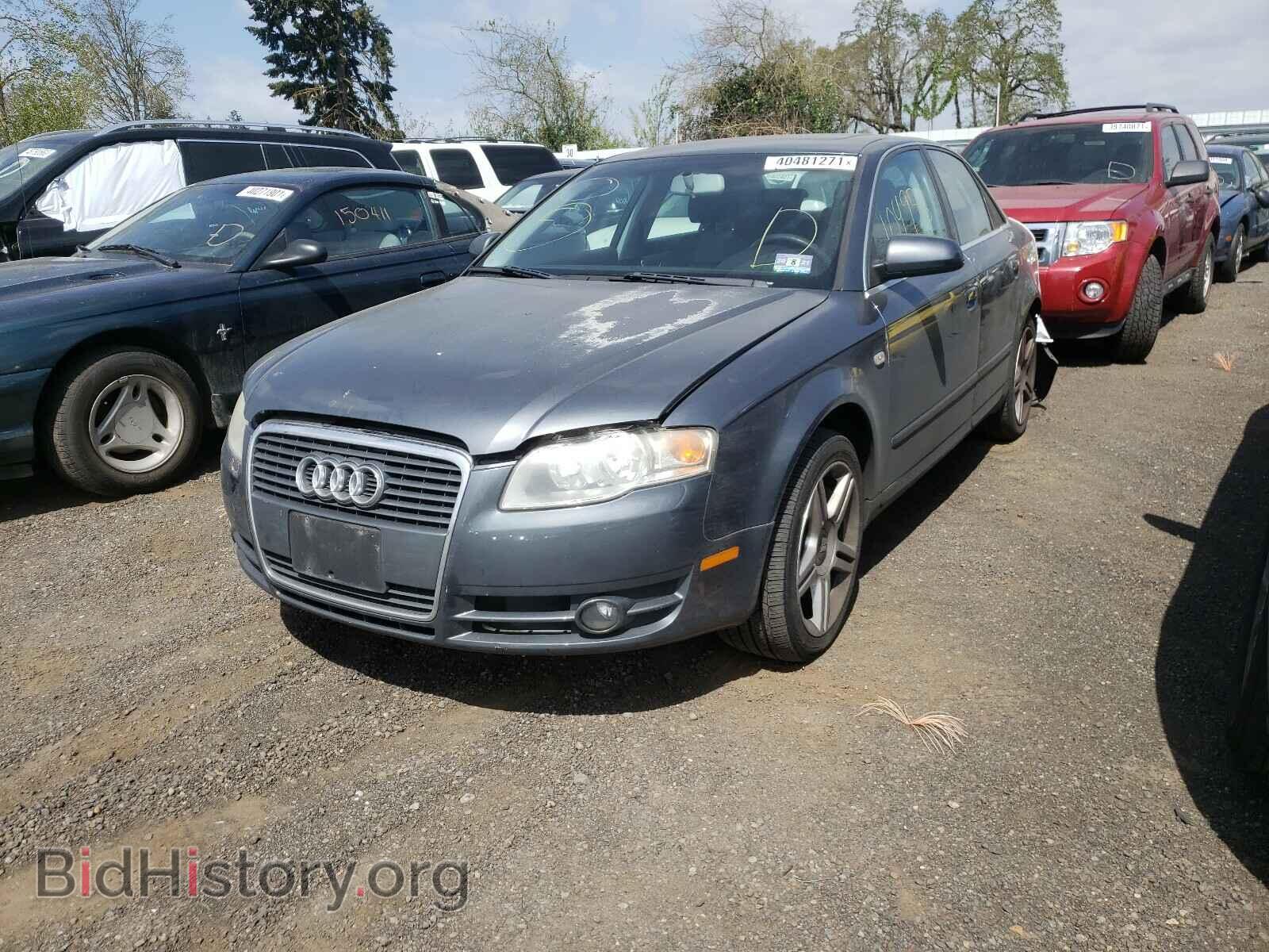 2007 AUDI A4 - VIN: WAUDF78EX7A252591 - Фото 2