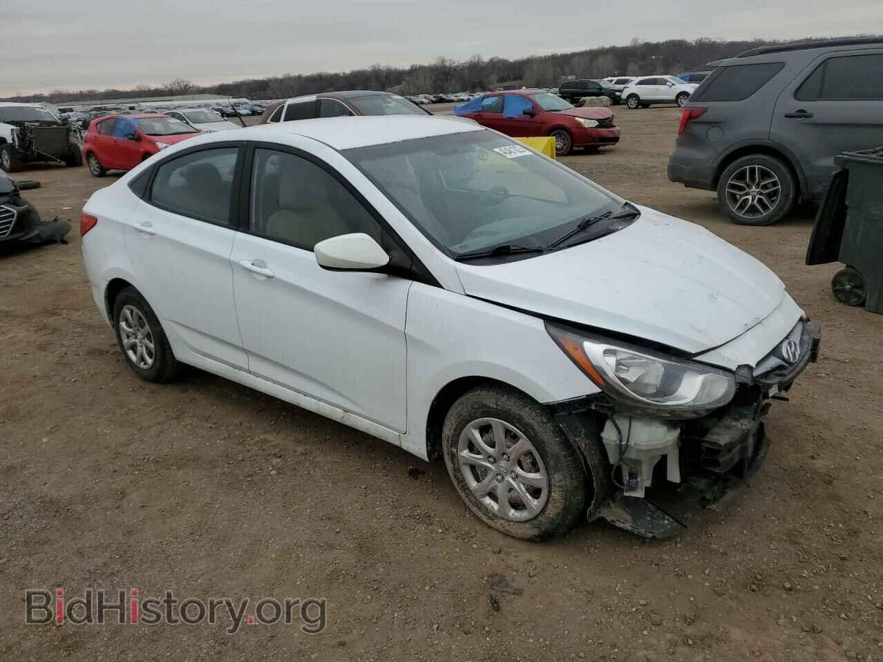 2014 HYUNDAI ACCENT - VIN: KMHCT4AEXEU659981 - Фото 4