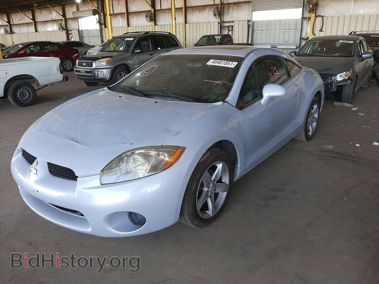 2006 MITSUBISHI ECLIPSE - VIN: 4A3AK24F26E031879 - Фото 2
