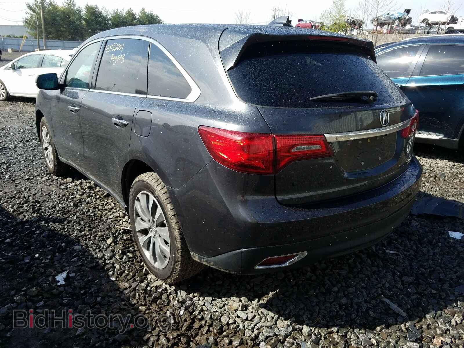 2015 ACURA MDX - VIN: 5FRYD4H41FB007795 - Фото 3