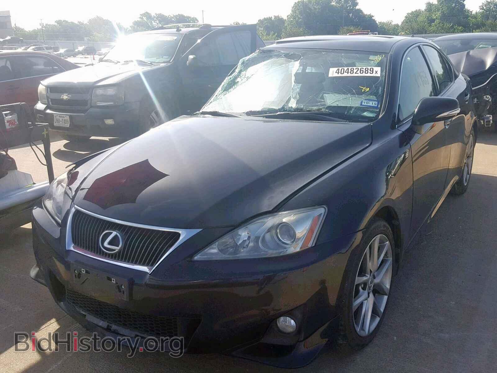 2013 LEXUS IS 250 - VIN: JTHBF5C2XD5191077 - Фото 2