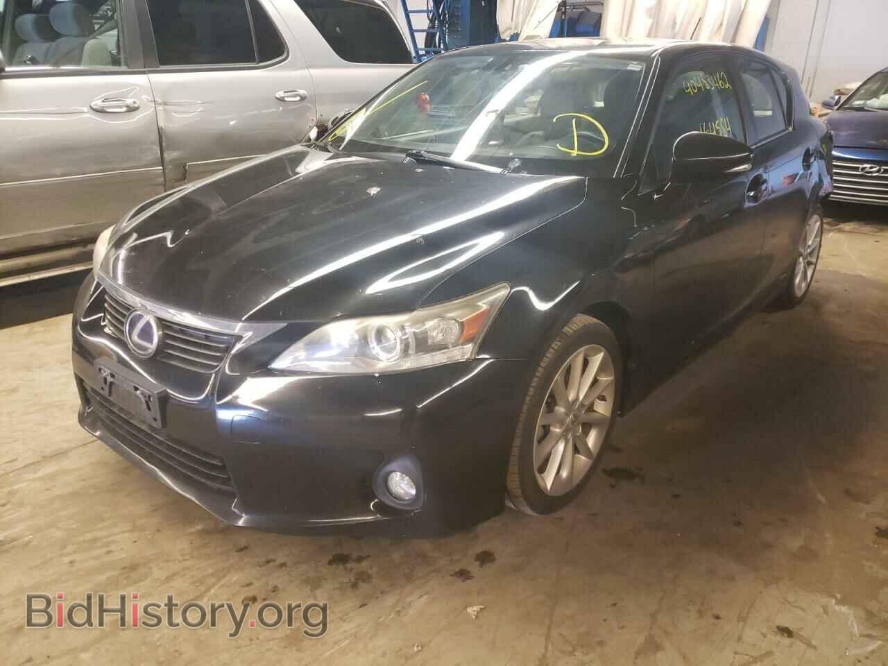 2011 LEXUS CT 200 - VIN: JTHKD5BH6B2014472 - Фото 2