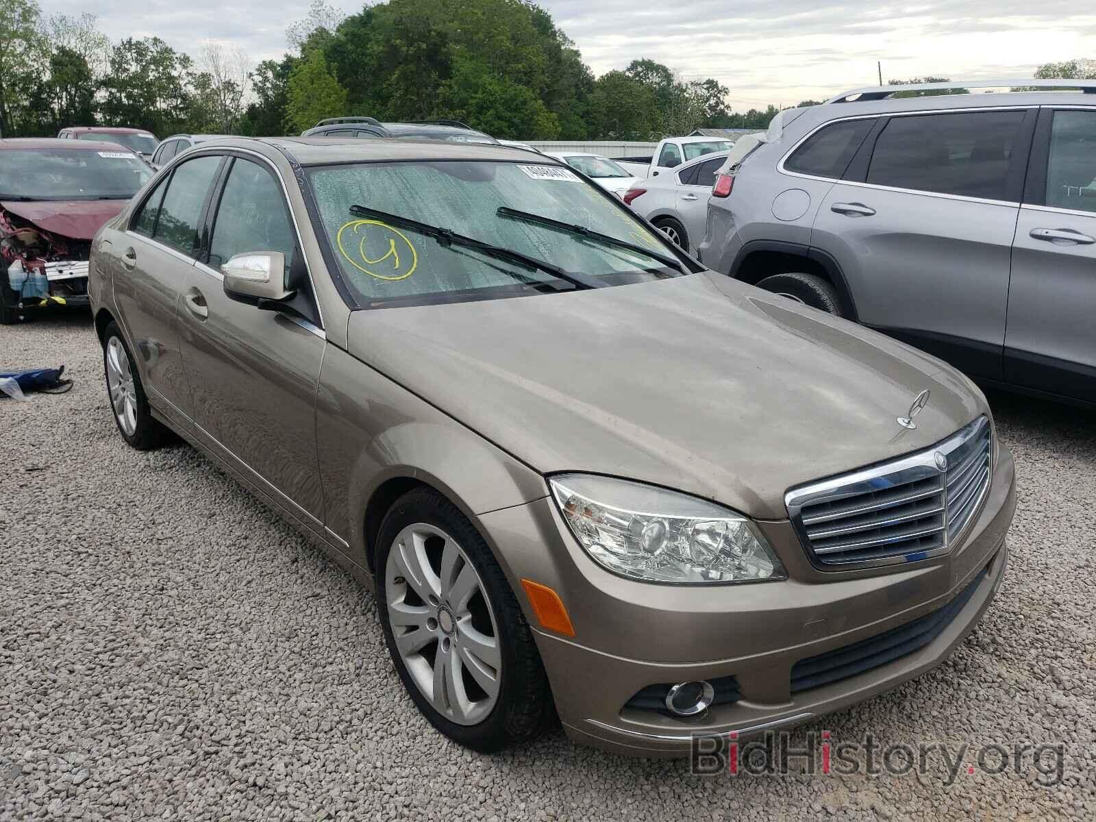 Photo WDDGF54X39R081933 - MERCEDES-BENZ C CLASS 2009