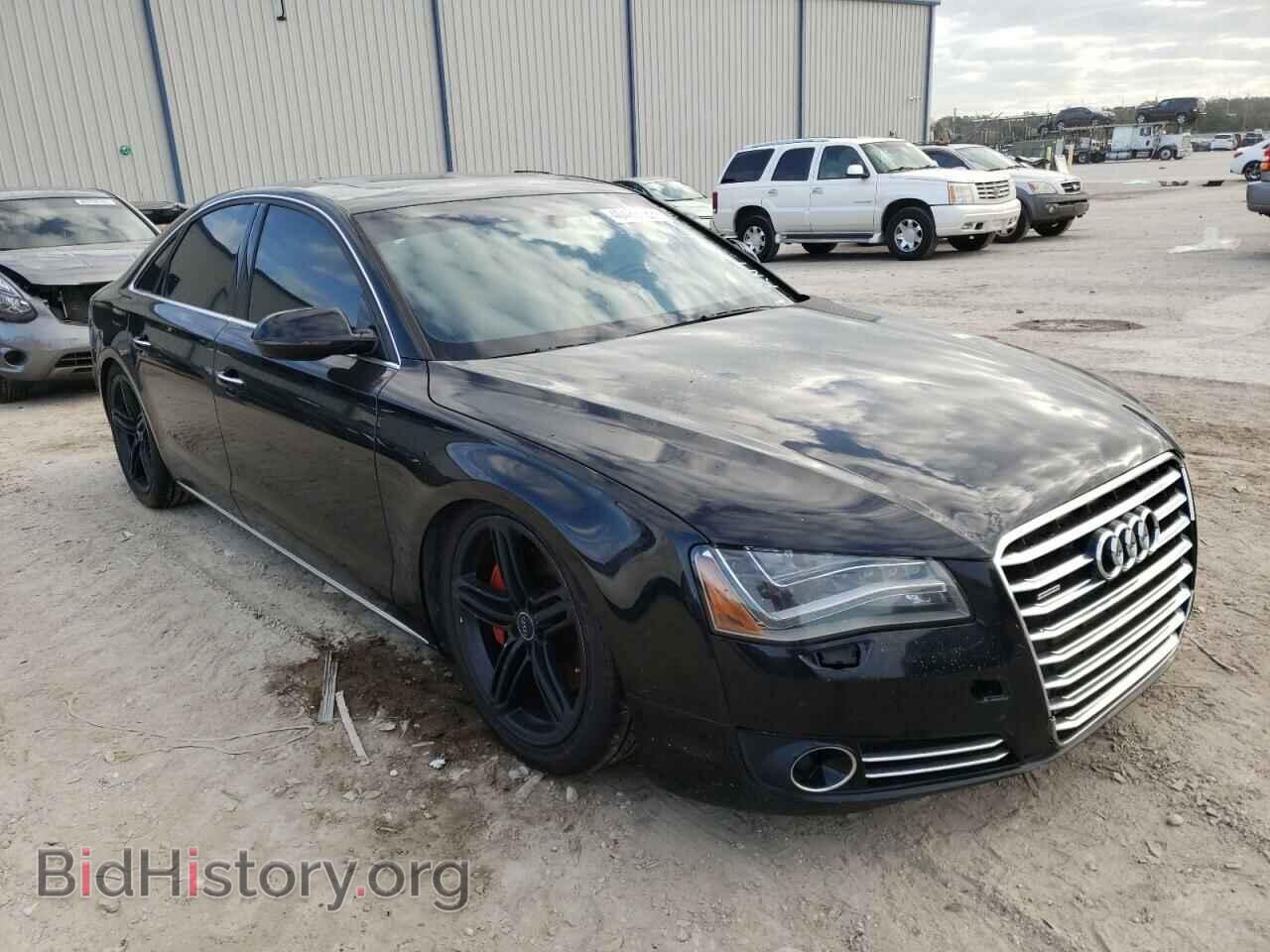 2013 AUDI A8 - VIN: WAUAGAFD0DN001252 - Фото 4