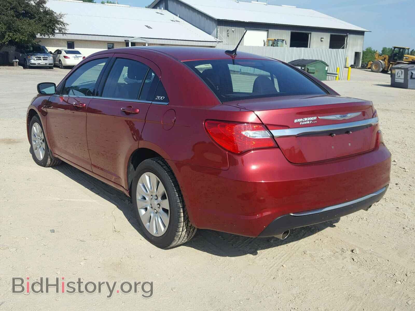 2014 CHRYSLER 200 - VIN: 1C3CCBAG0EN157716 - Фото 3