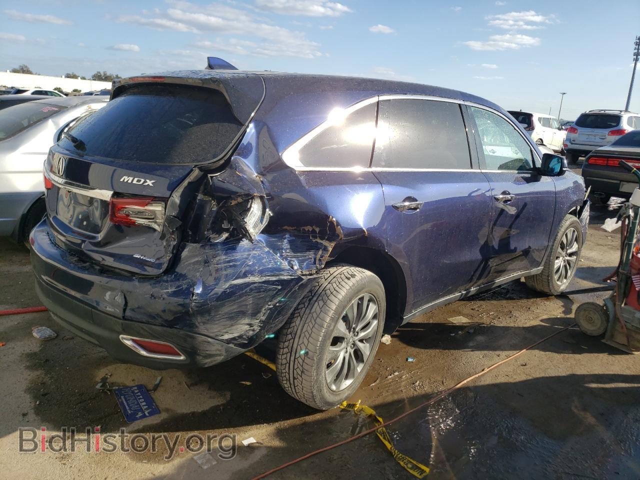 2014 ACURA MDX - VIN: 5FRYD4H44EB043527 - Фото 3