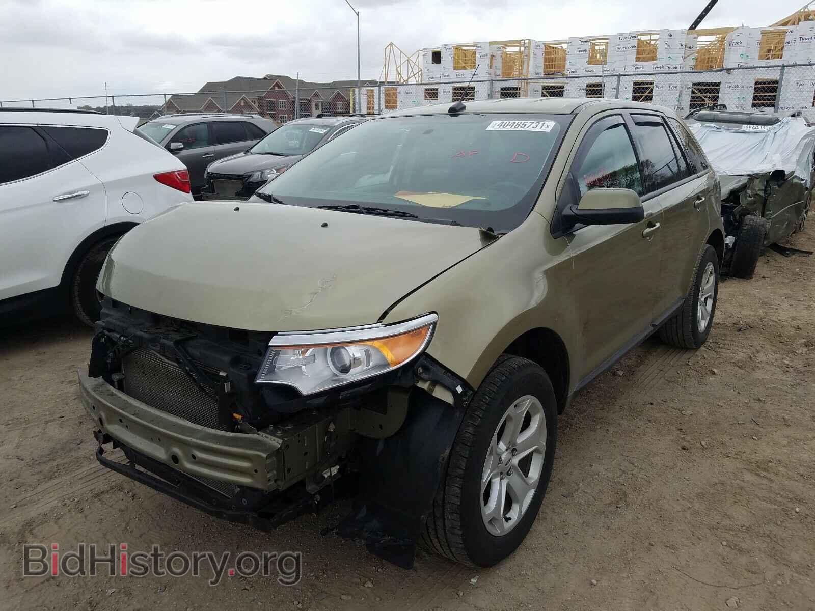 2012 FORD EDGE - VIN: 2FMDK3JC9CBA07422 - Фото 2