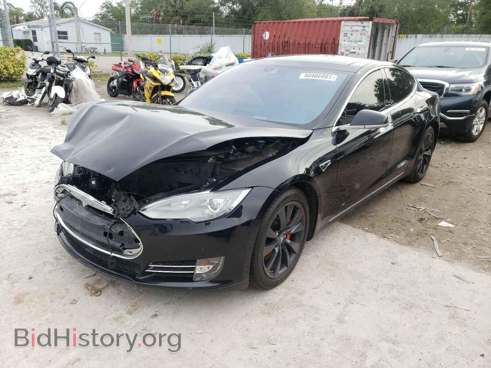 2015 TESLA MODEL S - VIN: 5YJSA1E44FF109563 - Photo 2