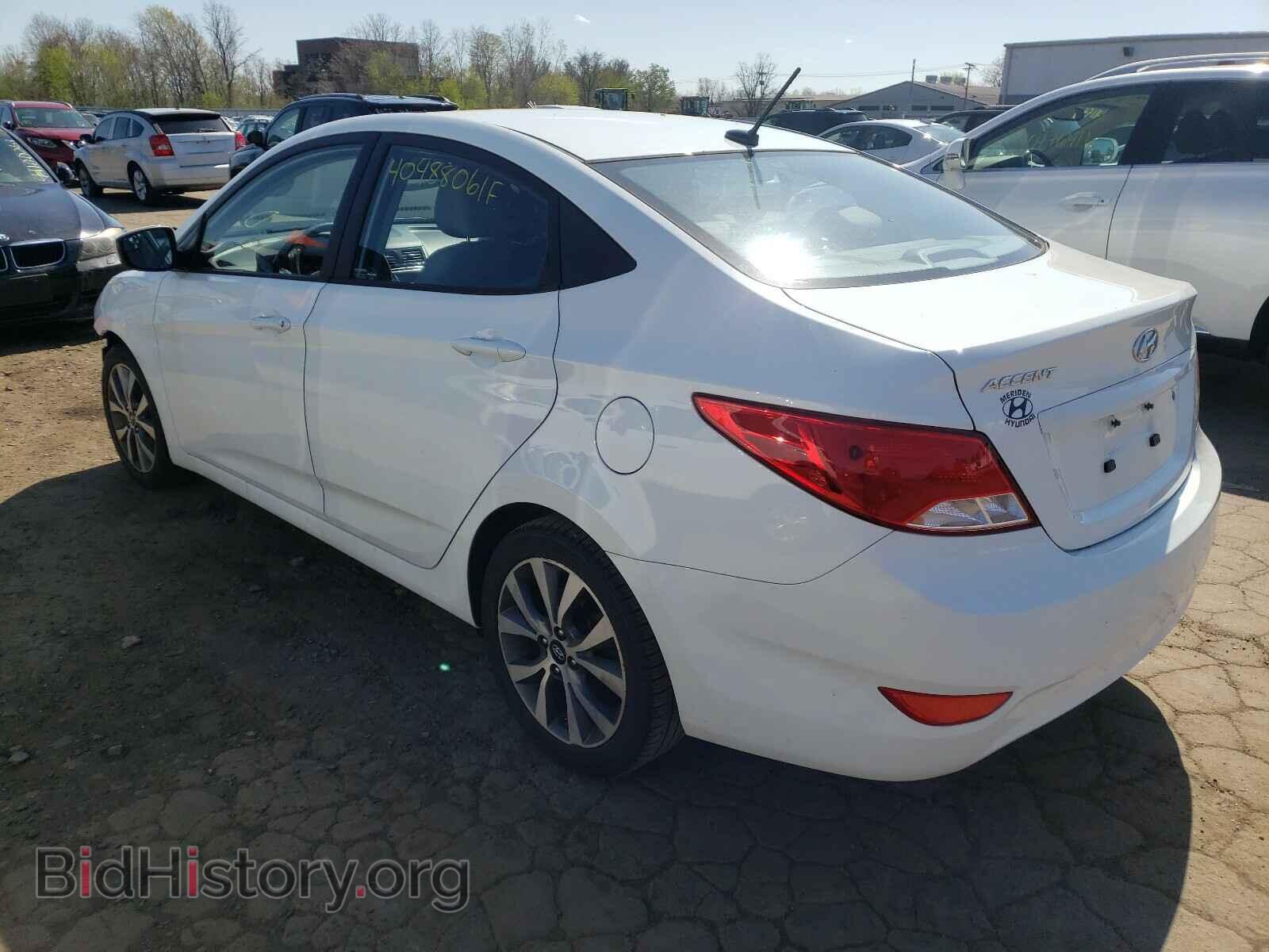 2015 HYUNDAI ACCENT - VIN: KMHCU4AE2FU937674 - Фото 3