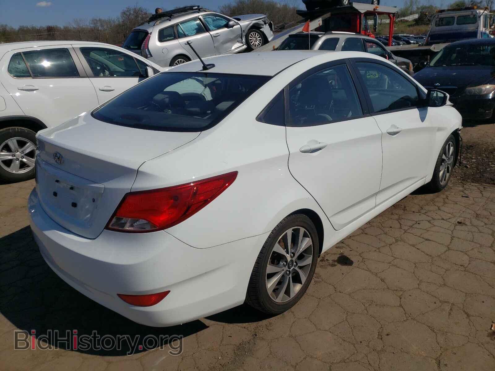 2015 HYUNDAI ACCENT - VIN: KMHCU4AE2FU937674 - Фото 4