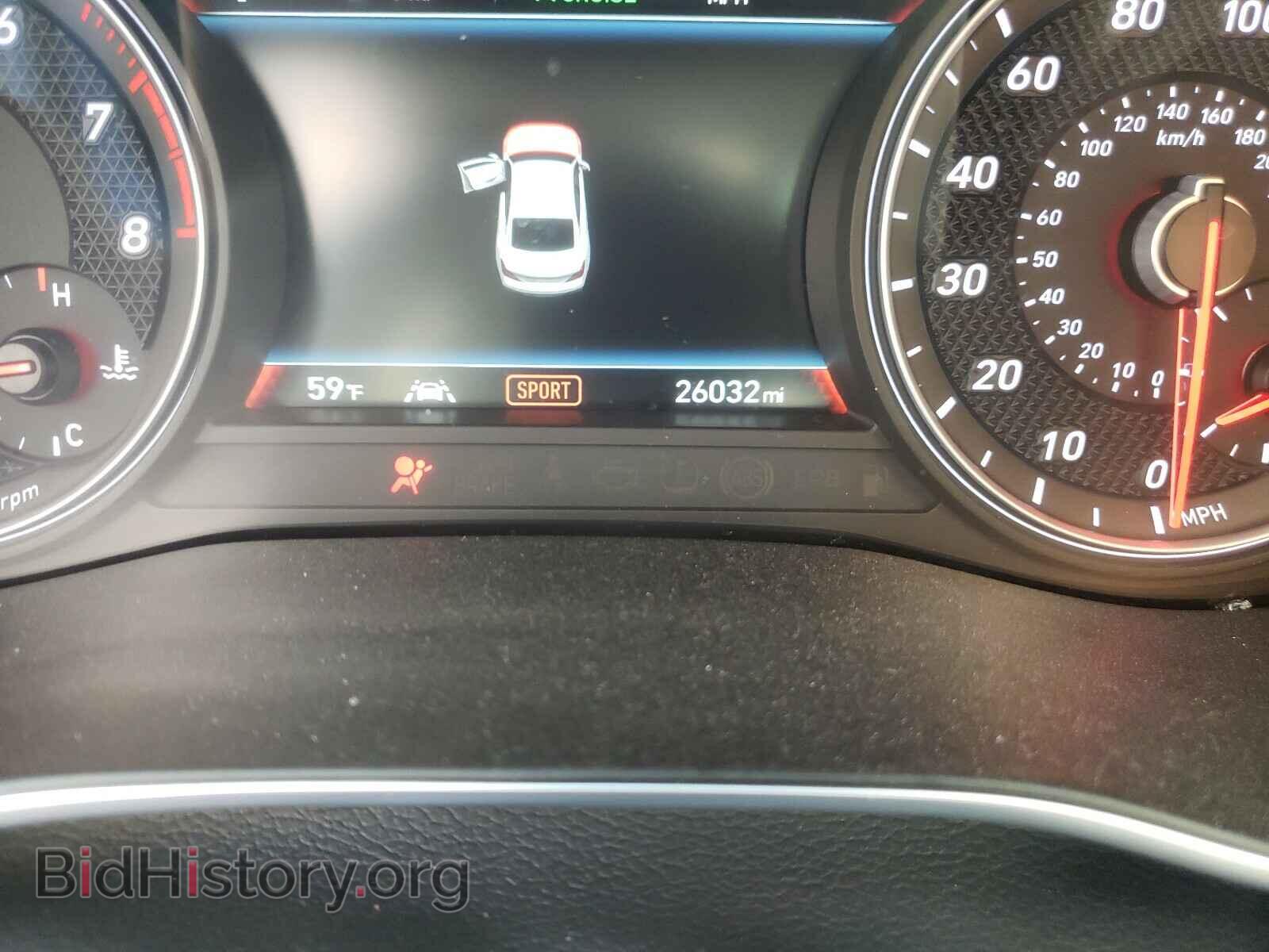2020 GENESIS G70 - VIN: KMTG64LA5LU051307 - Фото 8
