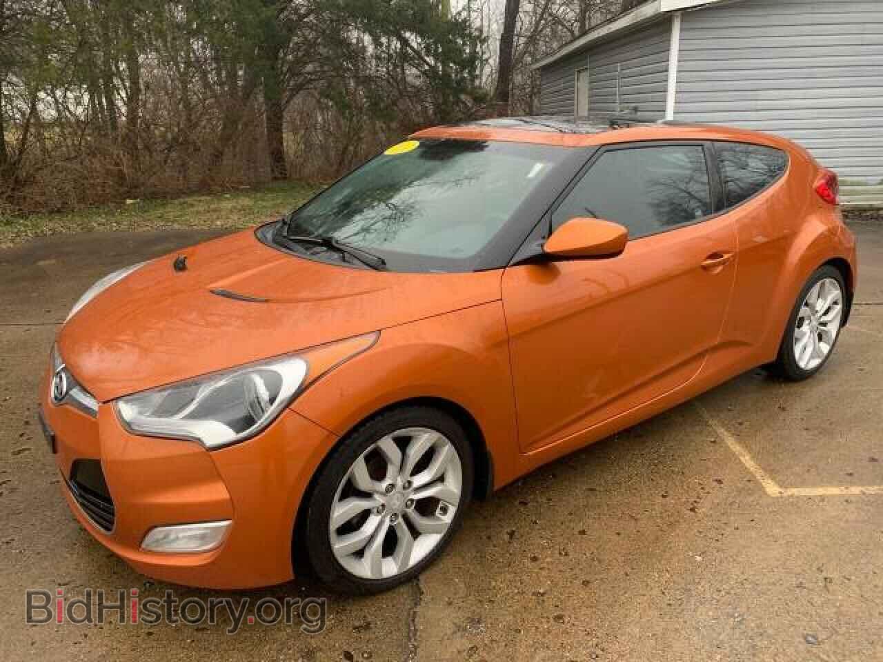 2012 HYUNDAI VELOSTER - VIN: KMHTC6AD9CU056407 - Фото 2