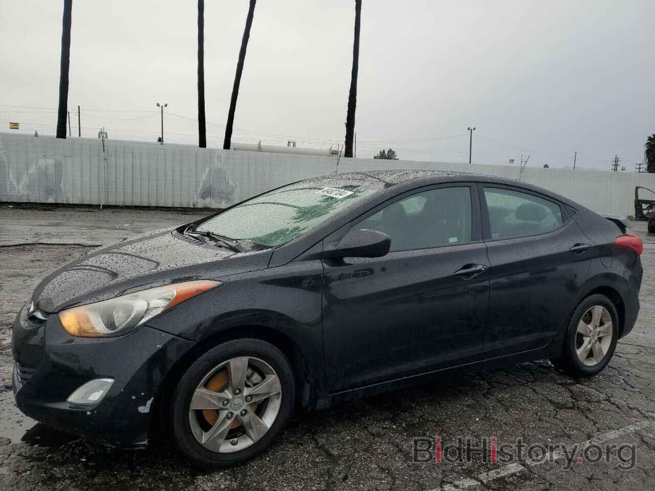 Photo 5NPDH4AEXCH066509 - HYUNDAI ELANTRA 2012