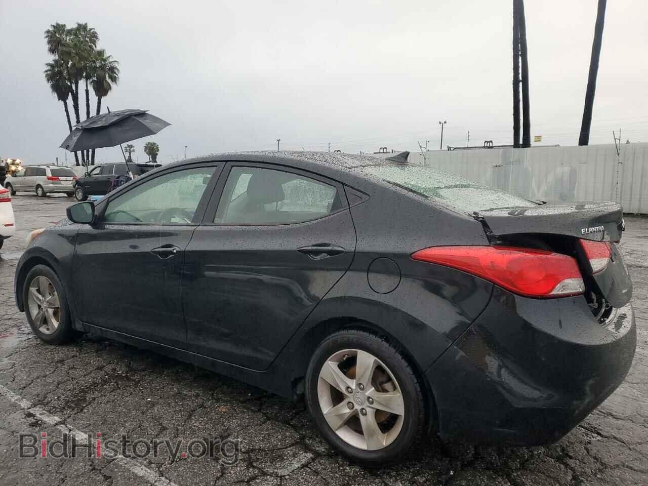 2012 HYUNDAI ELANTRA - VIN: 5NPDH4AEXCH066509 - Фото 2