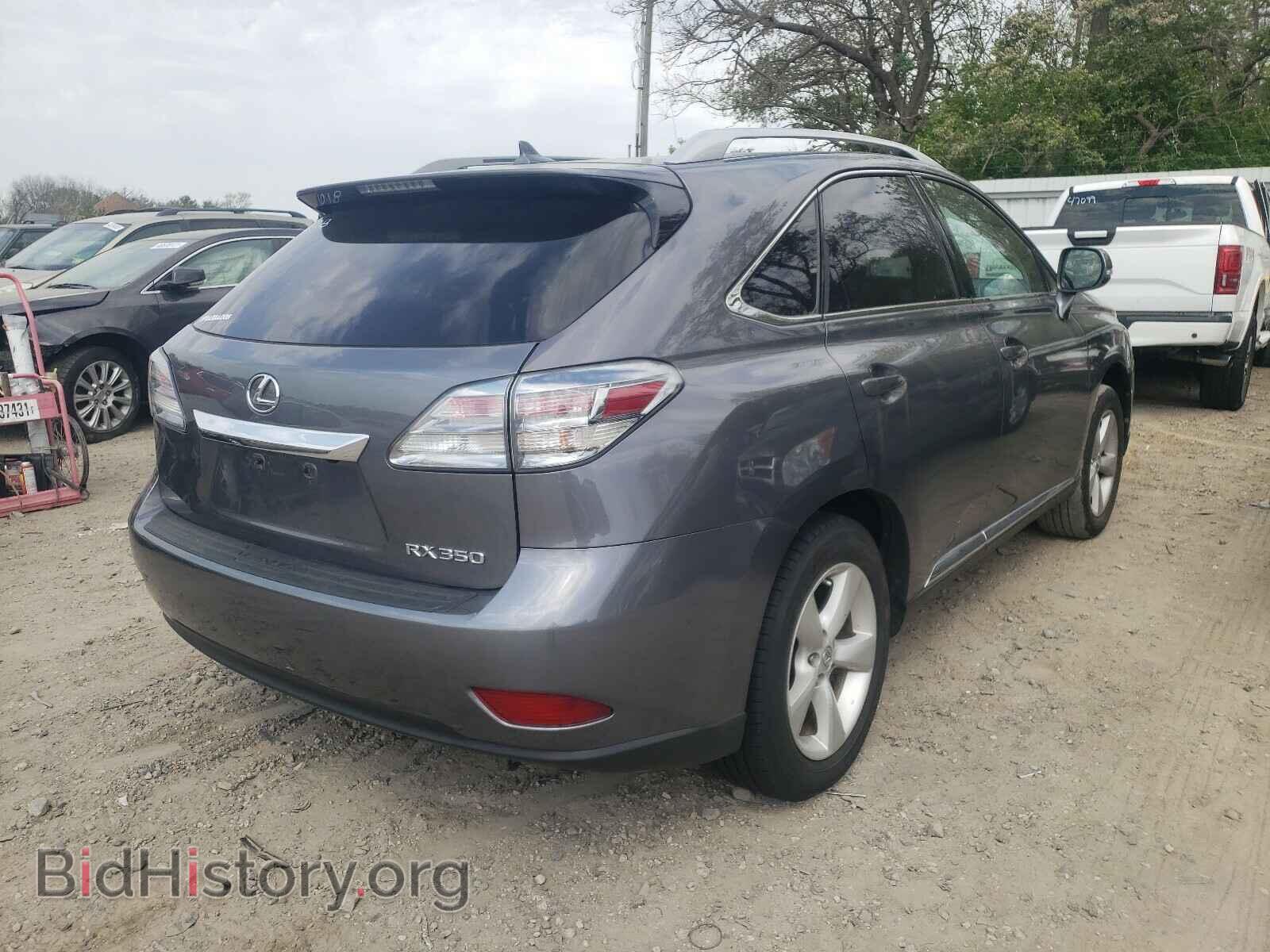 2012 LEXUS RX350 - VIN: 2T2BK1BA5CC141019 - Фото 4