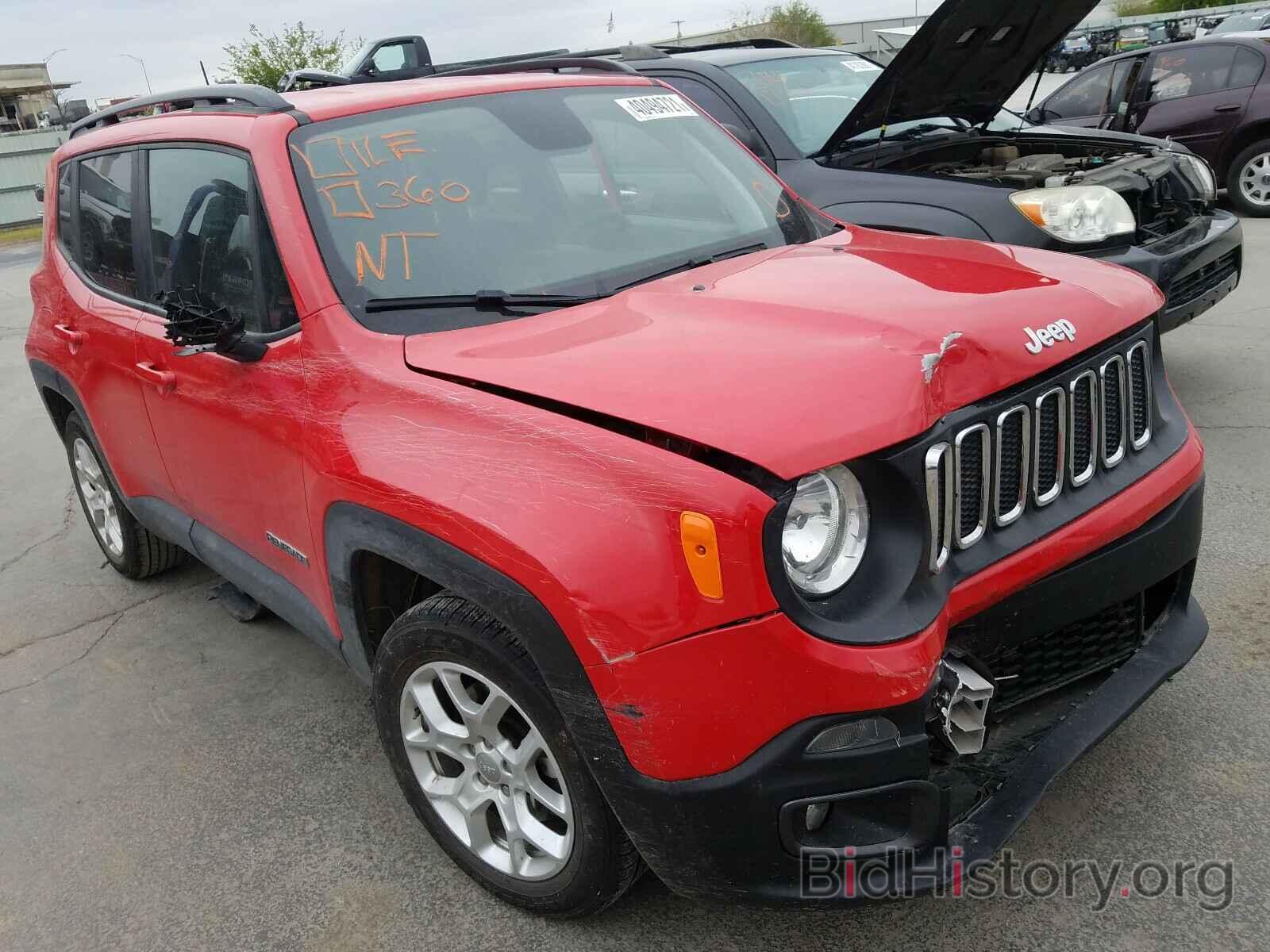 Фотография ZACCJABB7JPH89936 - JEEP RENEGADE 2018