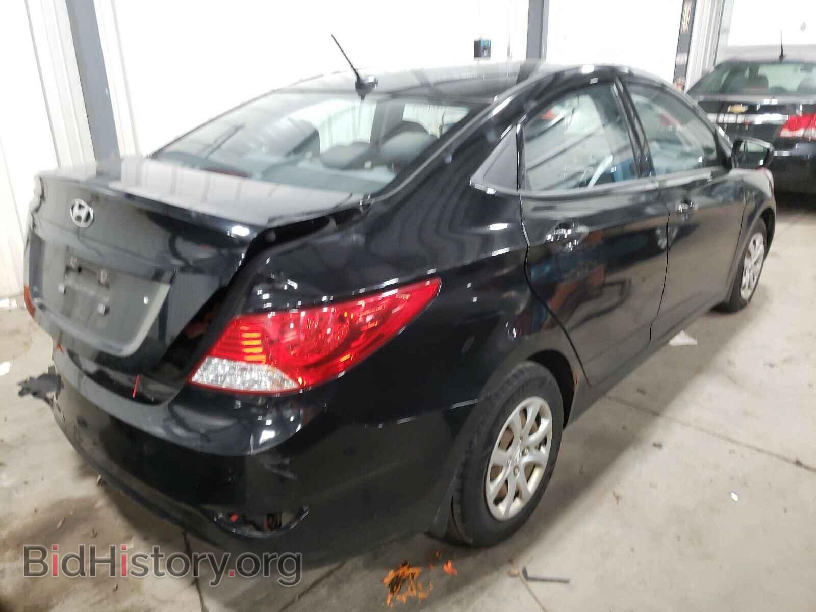 2013 HYUNDAI ACCENT - VIN: KMHCT4AE3DU331347 - Фото 4