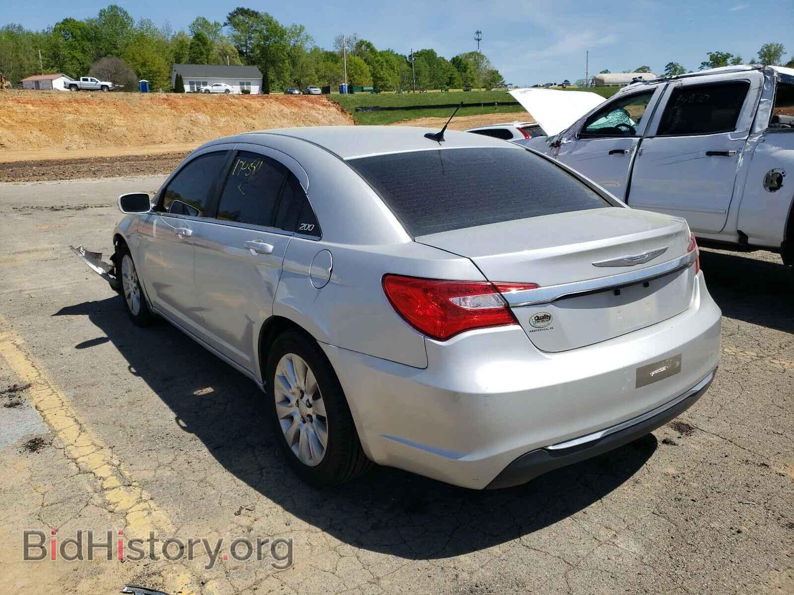 2012 CHRYSLER 200 - VIN: 1C3CCBABXCN248333 - Фото 3