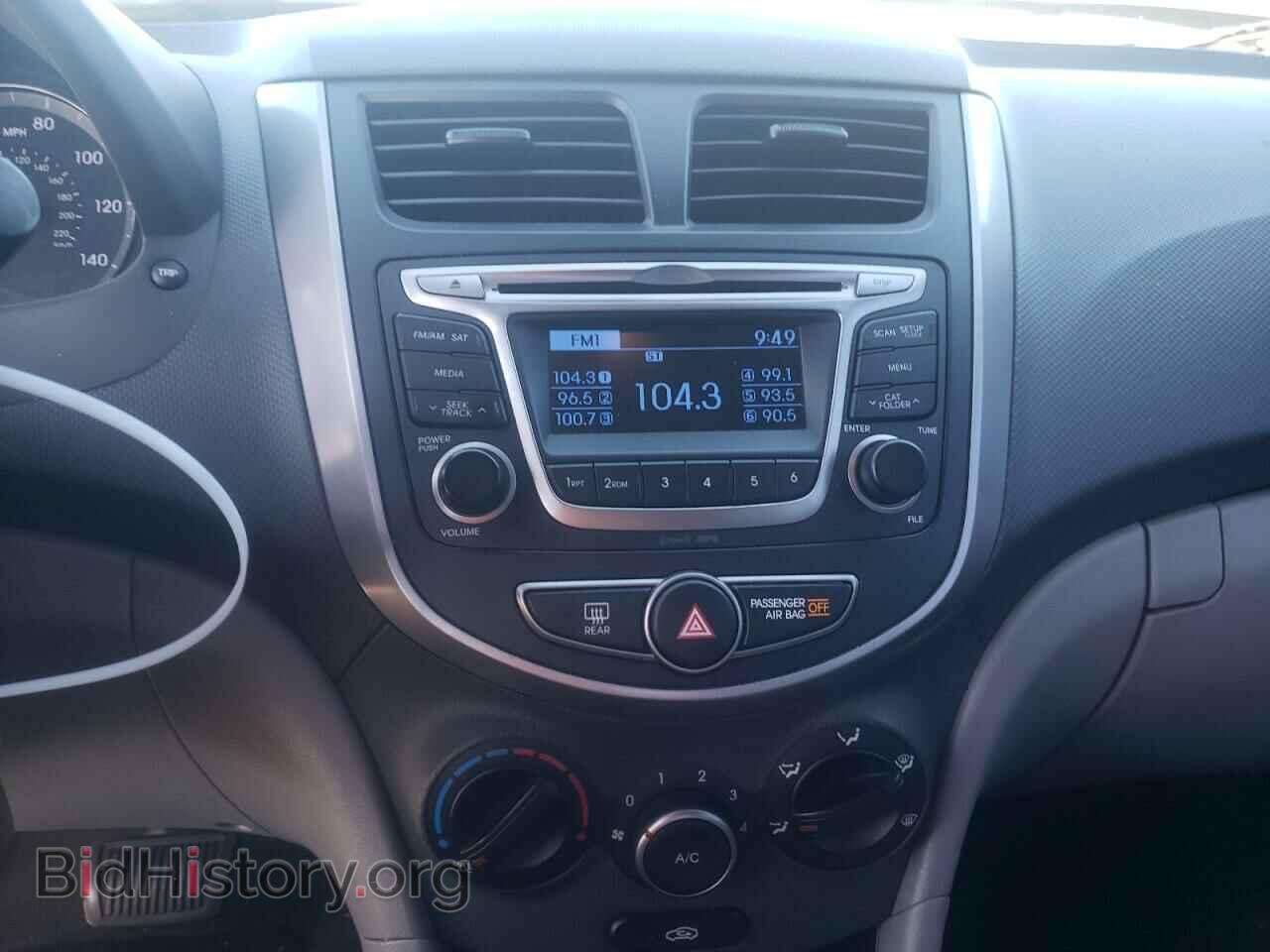 2016 HYUNDAI ACCENT - VIN: KMHCT4AE2GU031013 - Фото 9