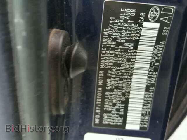 2011 TOYOTA COROLLA - VIN: 2T1BU4EE1BC656063 - Фото 10