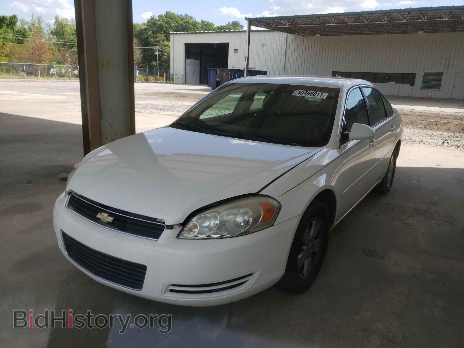 2006 CHEVROLET IMPALA - VIN: 2G1WT55K769403151 - Фото 2