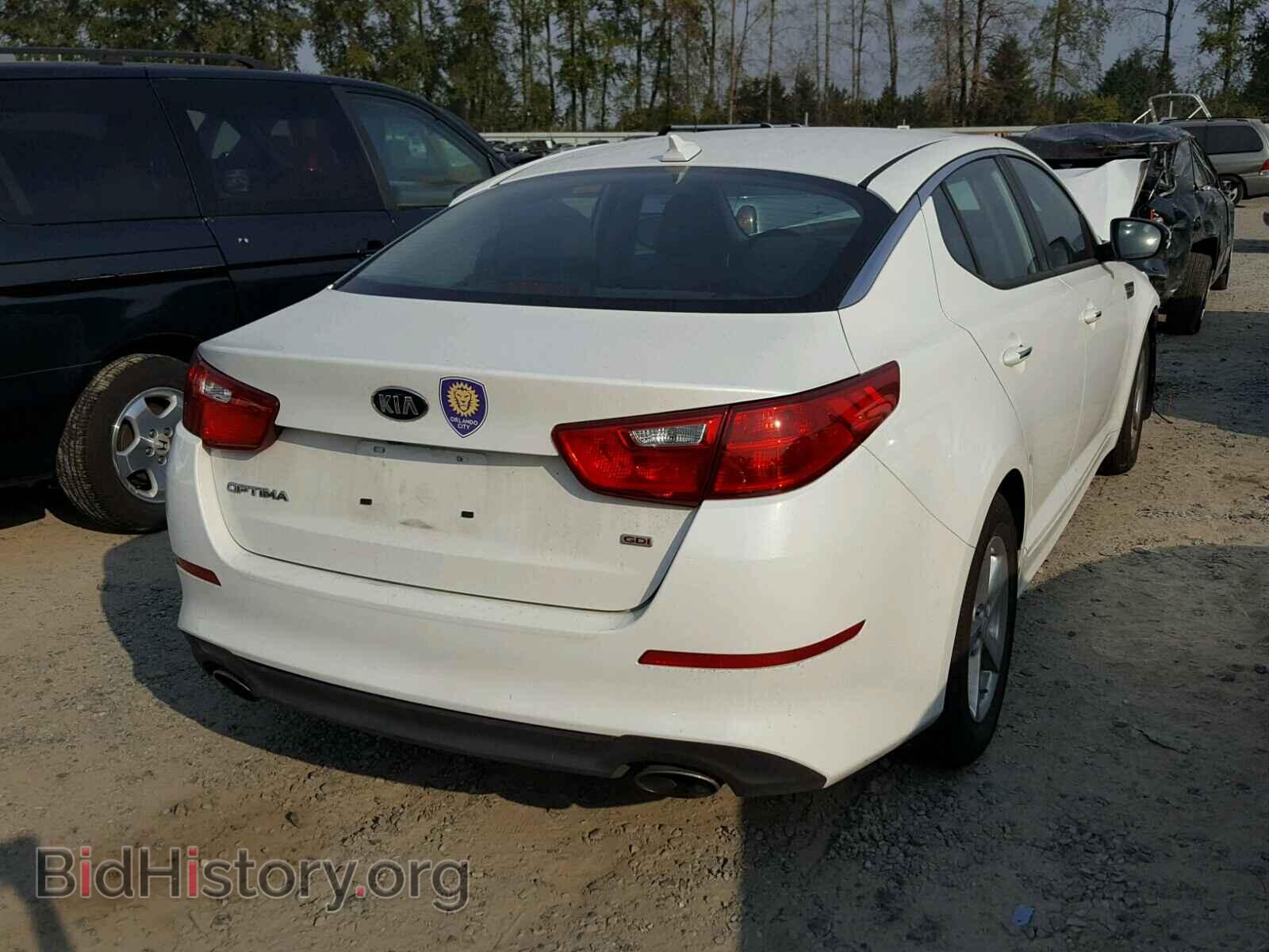 2015 KIA OPTIMA - VIN: KNAGM4A75F5634564 - Photo 4