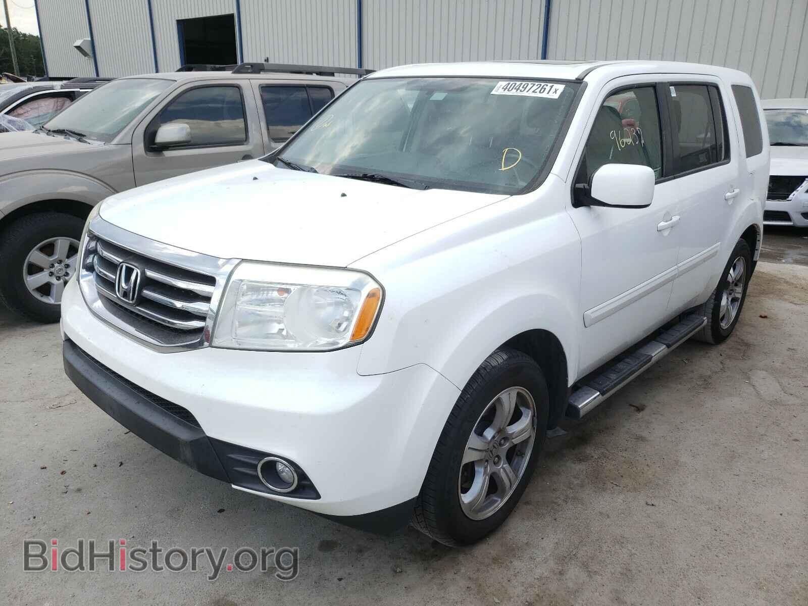 2013 HONDA PILOT - VIN: 5FNYF3H78DB015308 - Фото 2