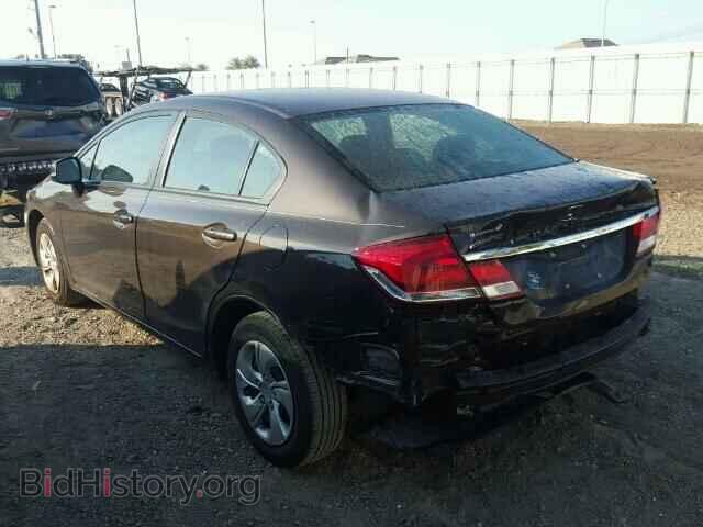 2013 HONDA CIVIC - VIN: 2HGFB2F50DH514100 - Фото 3