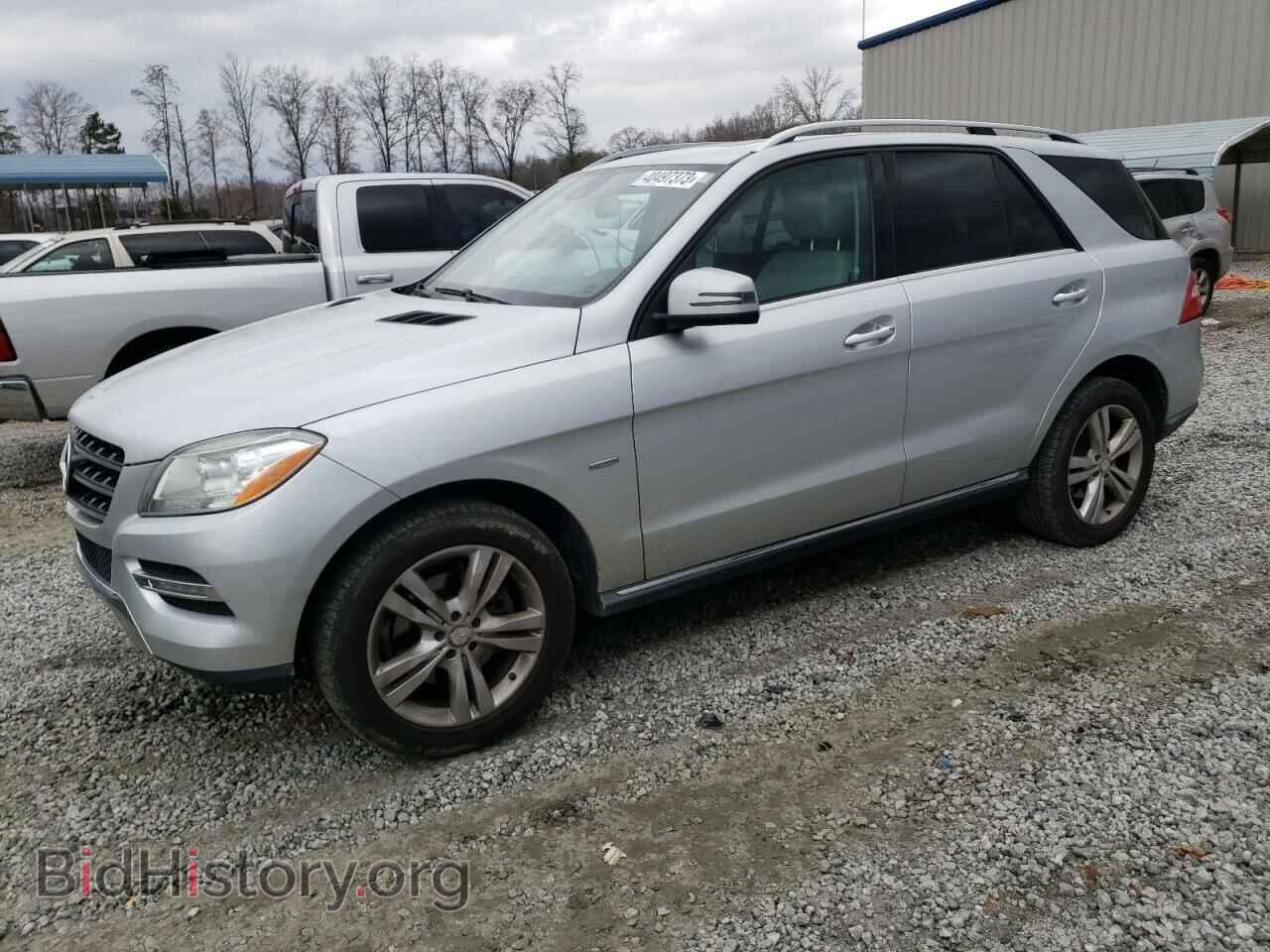 Photo 4JGDA2EBXCA037698 - MERCEDES-BENZ M-CLASS 2012