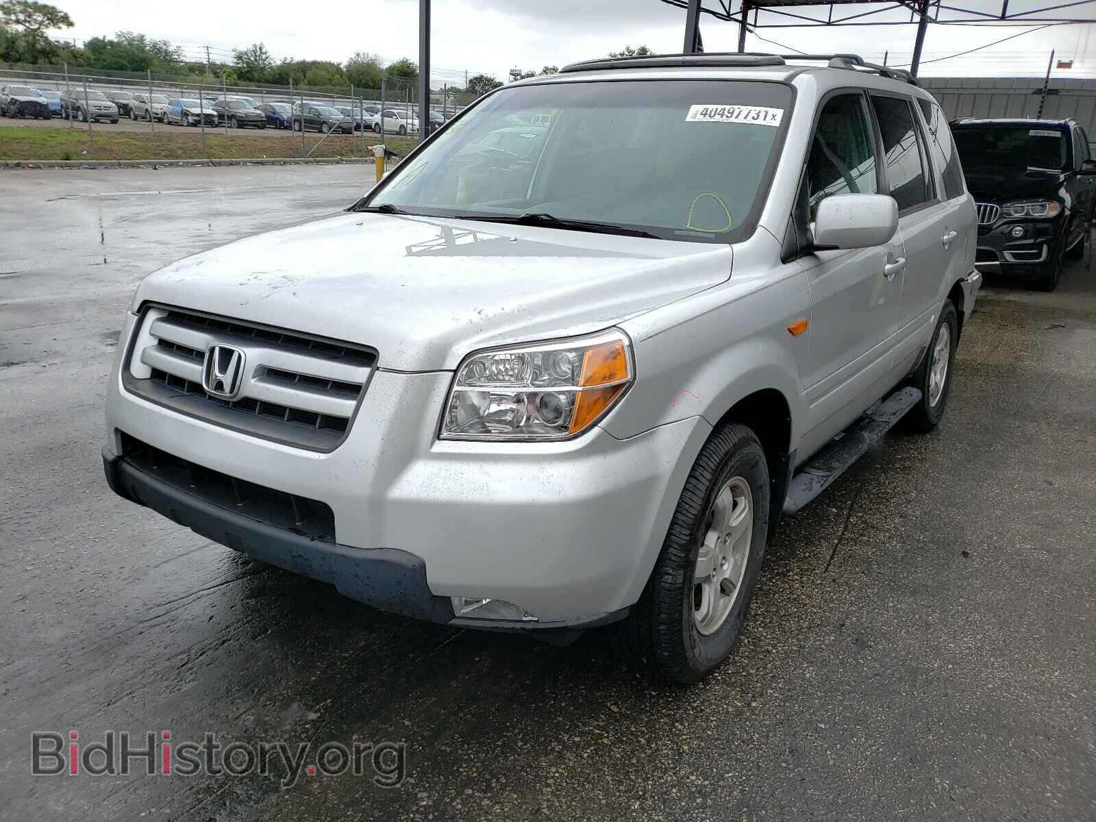 2008 HONDA PILOT - VIN: 5FNYF283X8B001214 - Фото 2