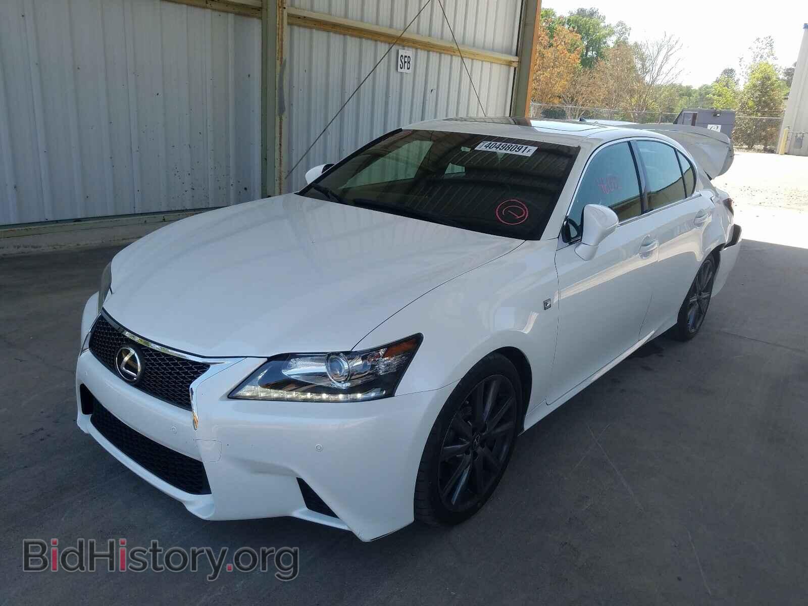 2013 LEXUS GS350 - VIN: JTHBE1BL4D5012098 - Фото 2