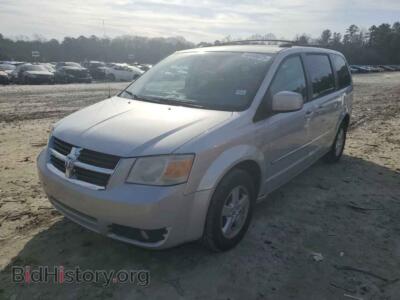 2010 Dodge CARAVAN Grand Cara, silver — VIN 2D4RN5D18AR118705, Copart