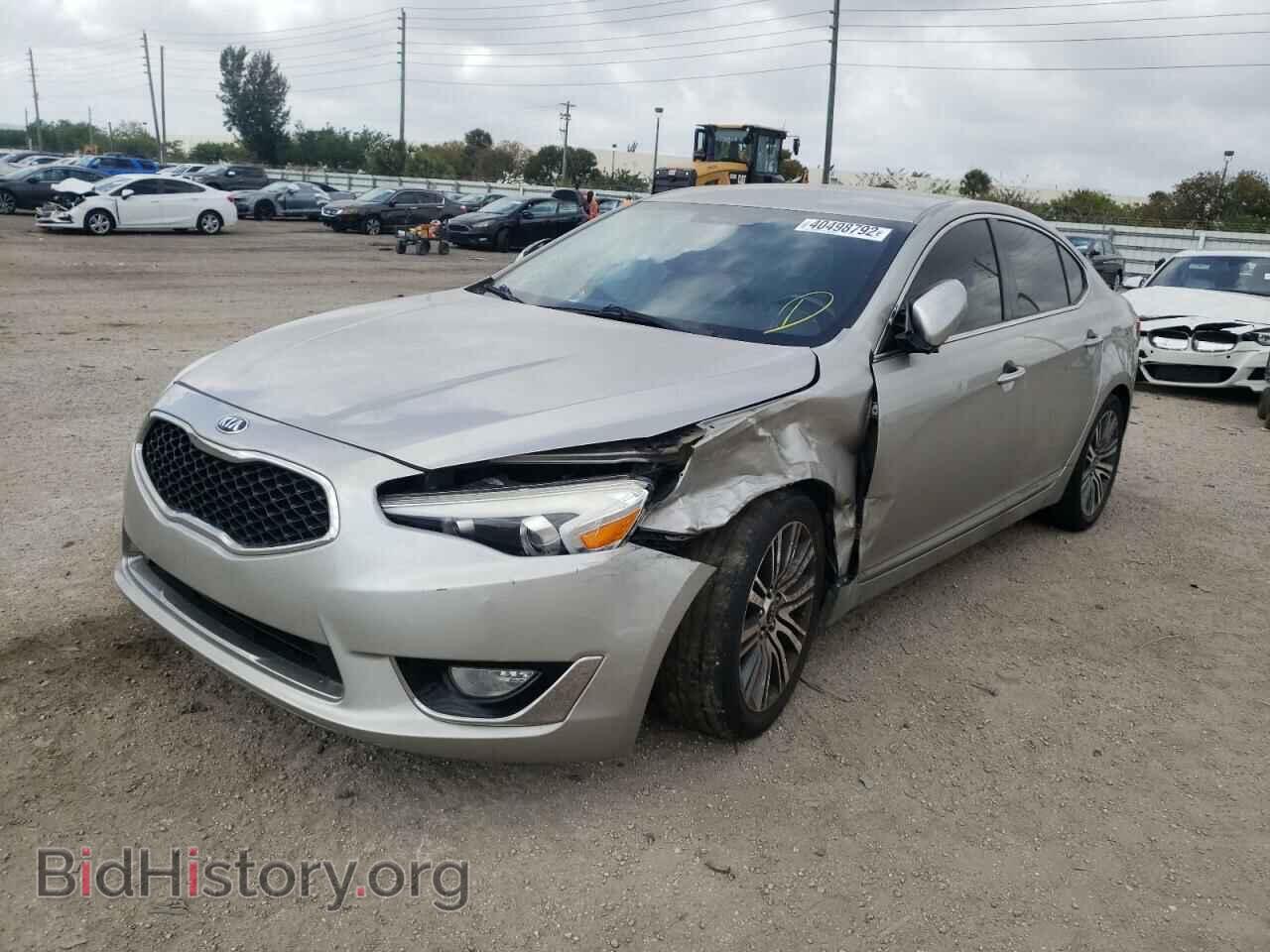 2014 KIA CADENZA - VIN: KNALN4D72E5166878 - Фото 2