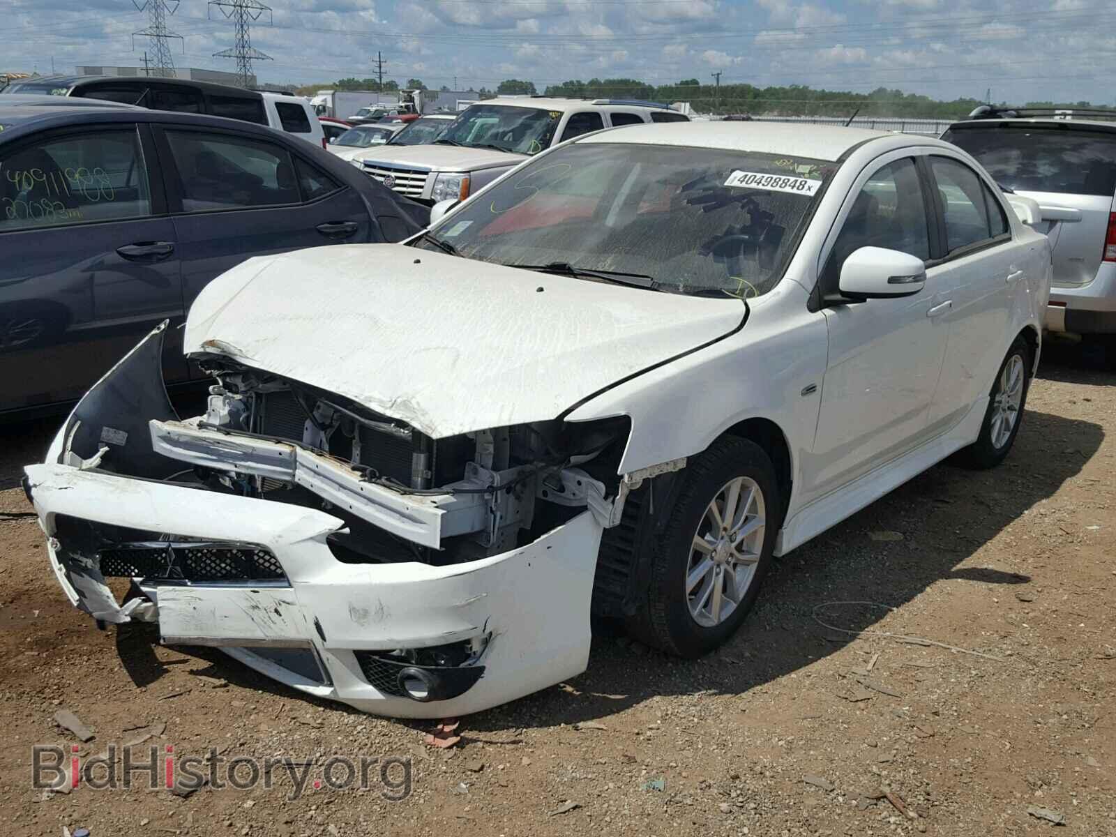 2015 MITSUBISHI LANCER - VIN: JA32U2FU0FU000891 - Фото 2