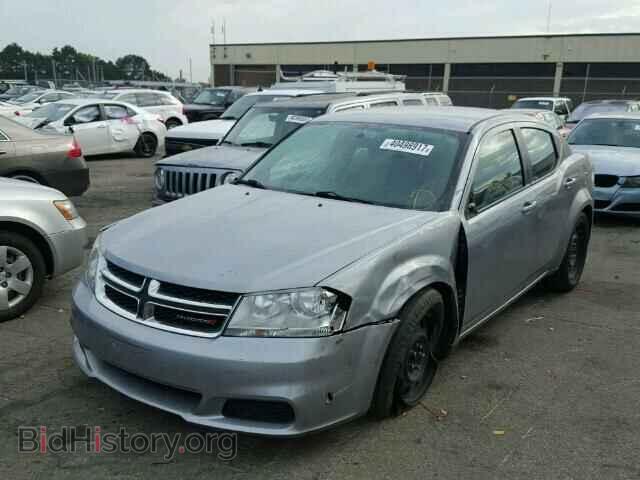 2014 DODGE AVENGER - VIN: 1C3CDZAG9EN113350 - Фото 2