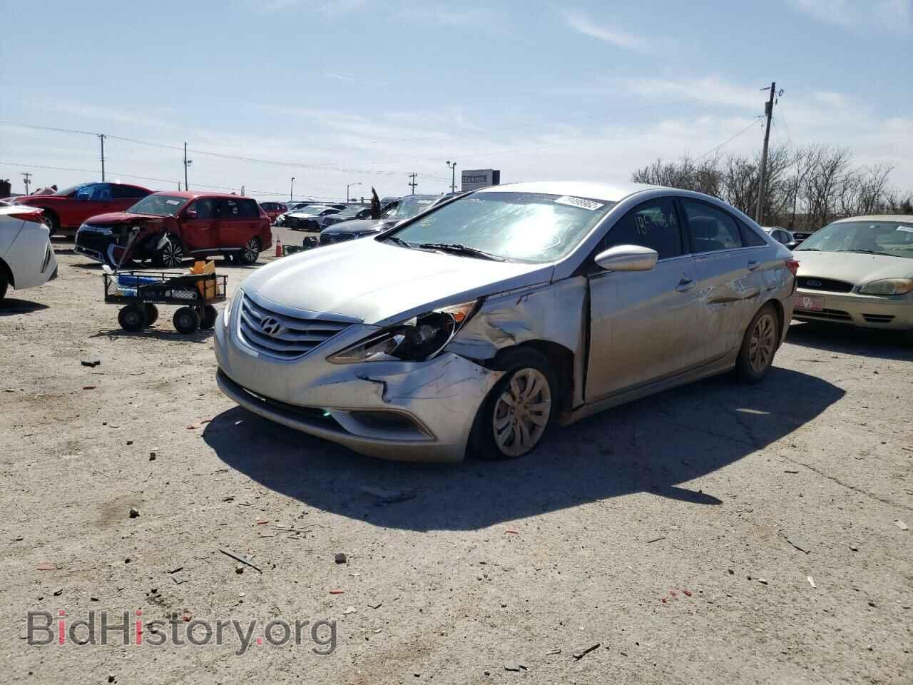 2011 HYUNDAI SONATA - VIN: 5NPEB4AC2BH037802 - Фото 2