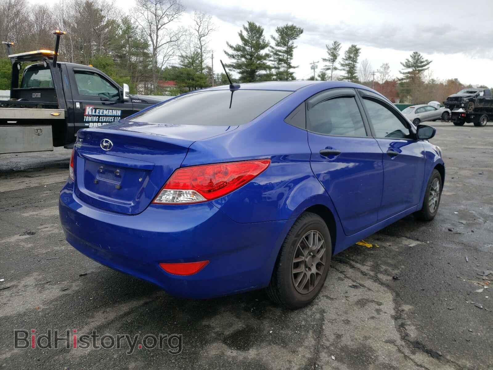 2012 HYUNDAI ACCENT - VIN: KMHCT4AE2CU083977 - Фото 4