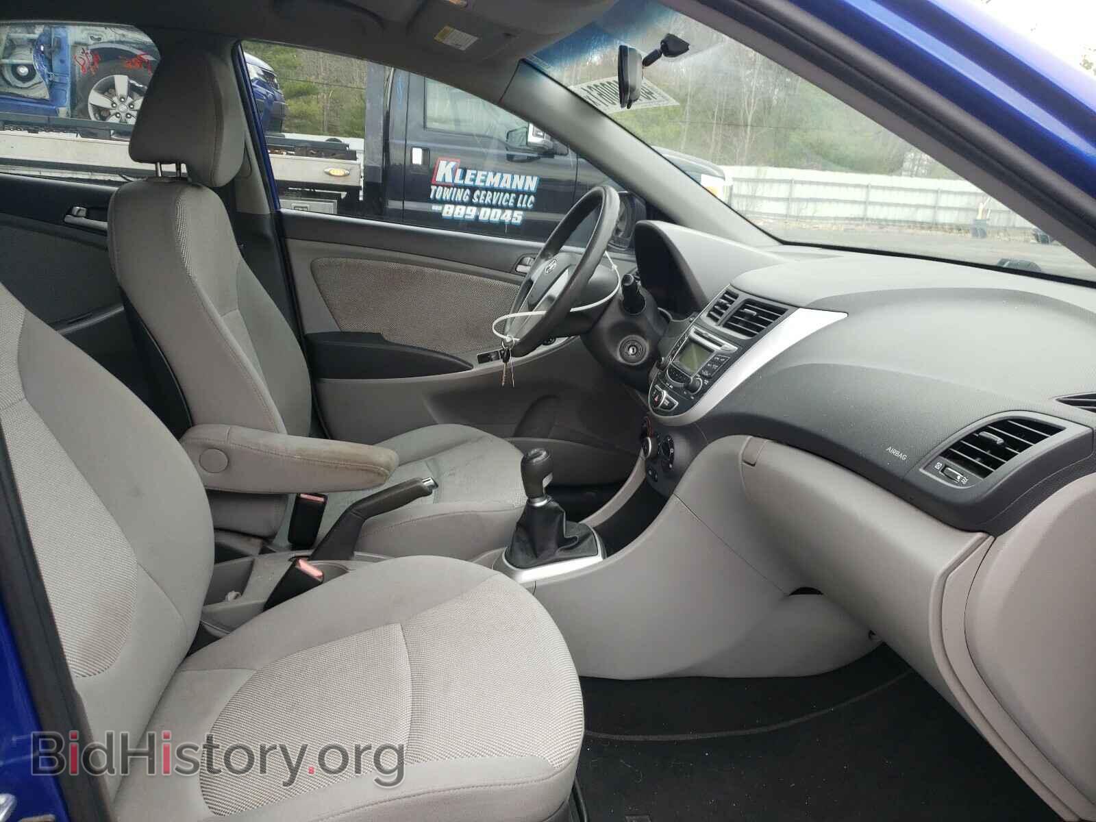 2012 HYUNDAI ACCENT - VIN: KMHCT4AE2CU083977 - Фото 5