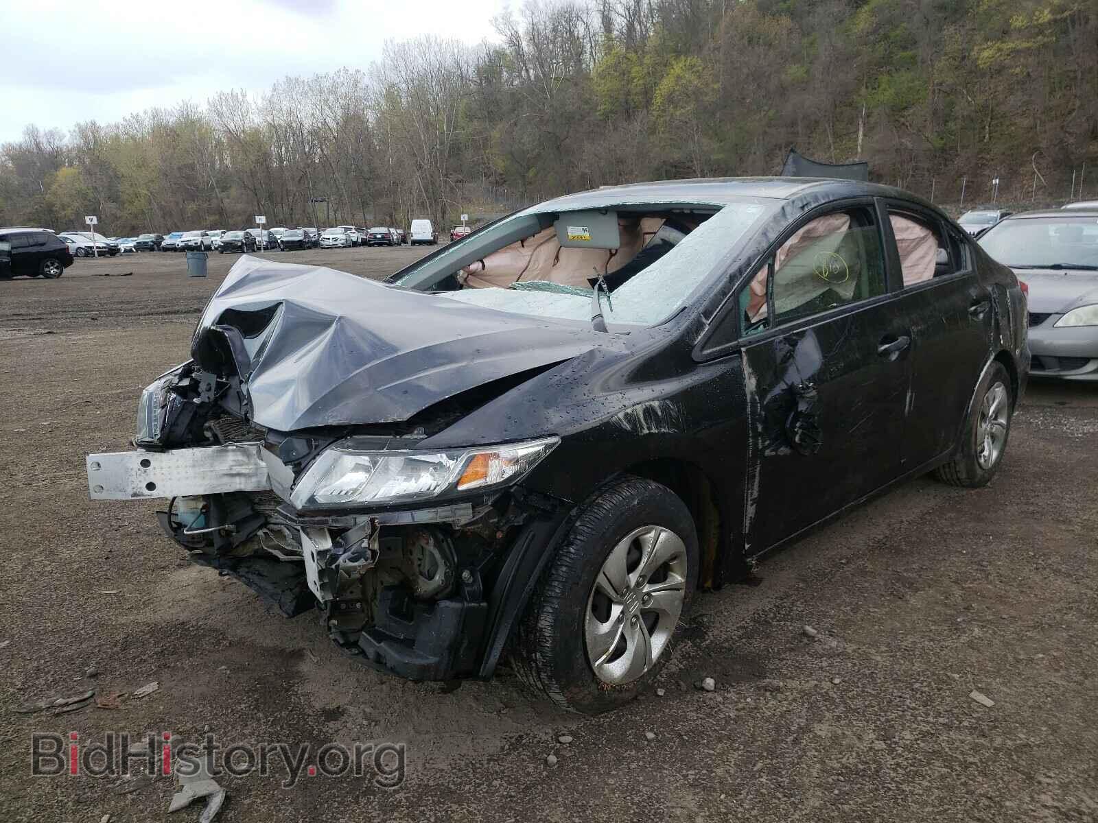 2013 HONDA CIVIC - VIN: 19XFB2F50DE268630 - Фото 2