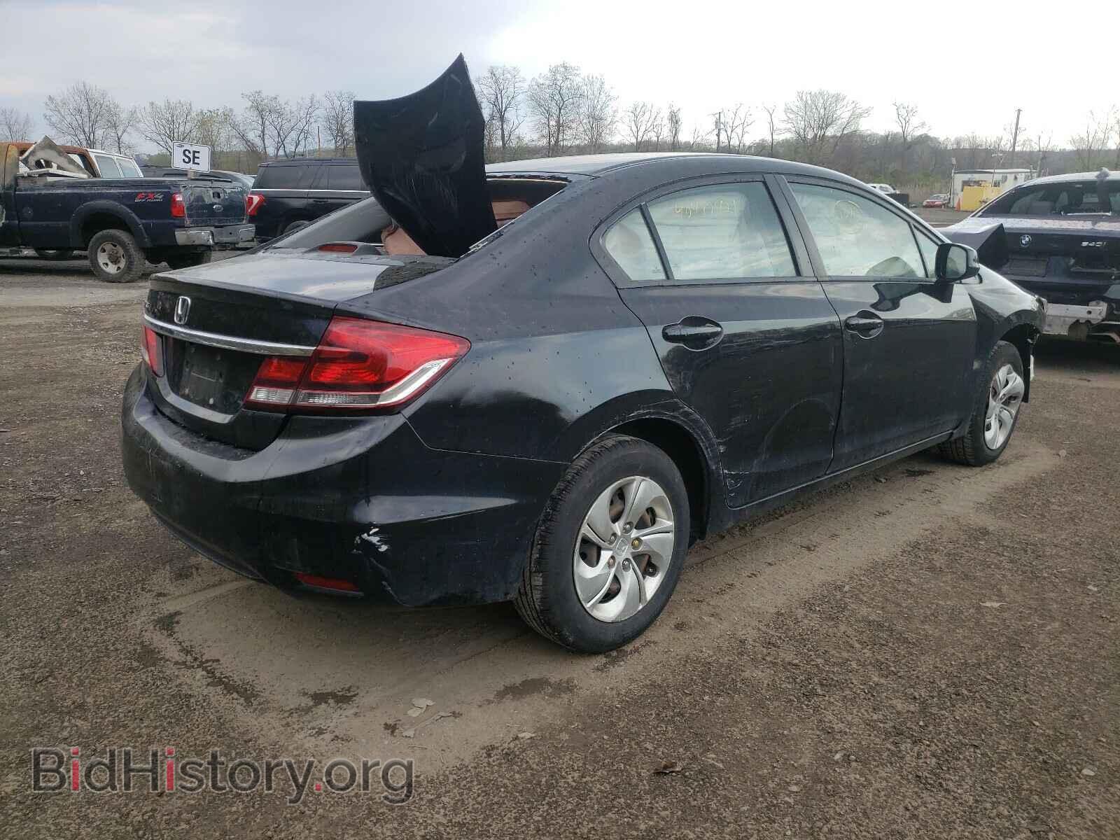 2013 HONDA CIVIC - VIN: 19XFB2F50DE268630 - Фото 4