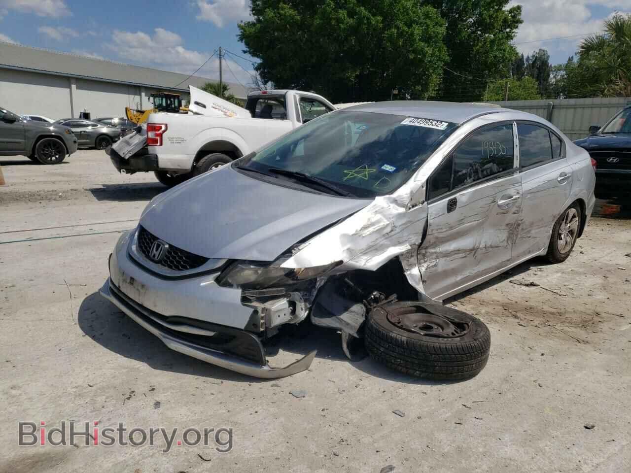 2013 HONDA CIVIC - VIN: 19XFB2F54DE039190 - Фото 2