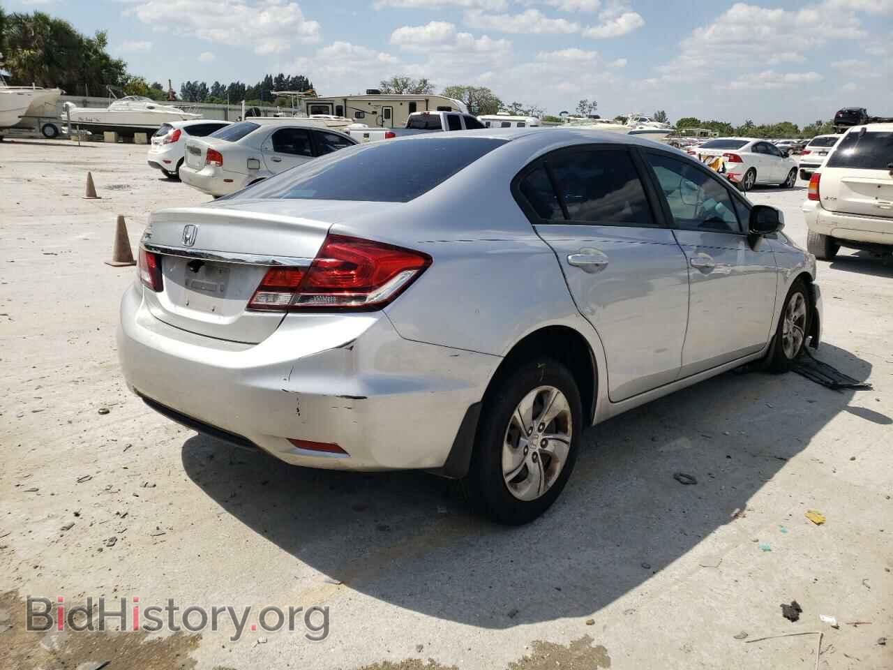 2013 HONDA CIVIC - VIN: 19XFB2F54DE039190 - Фото 4
